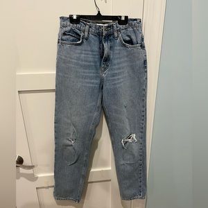 RE/DONE straight leg jeans in size 27.